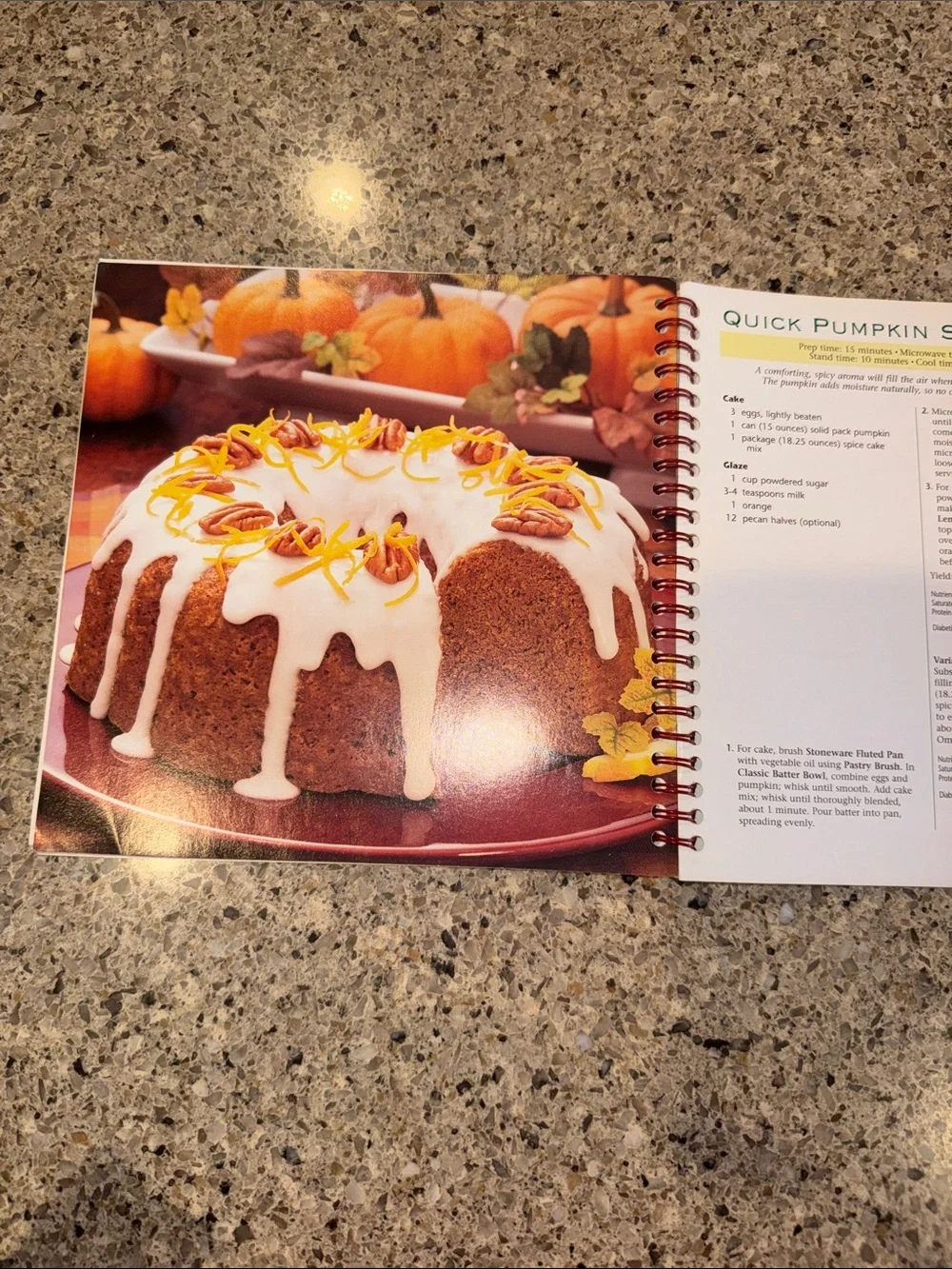 The Pampered Chef All The Best Cookbook - Red Cover with Food Photo